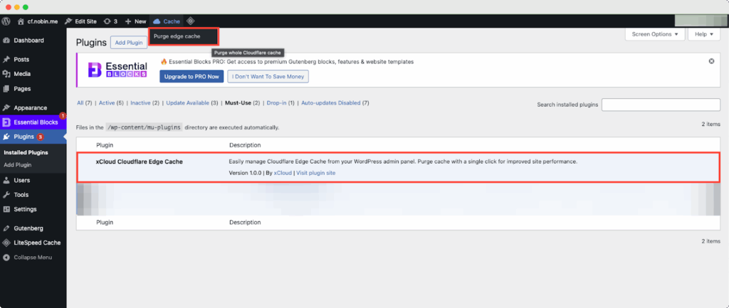 xCloud Cloudflare Edge Cache