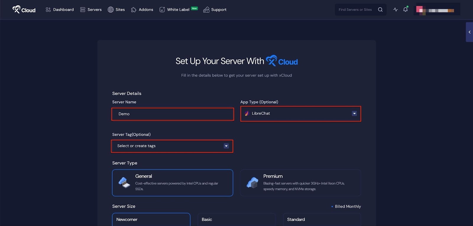 Deploy LibreChat with xCloud