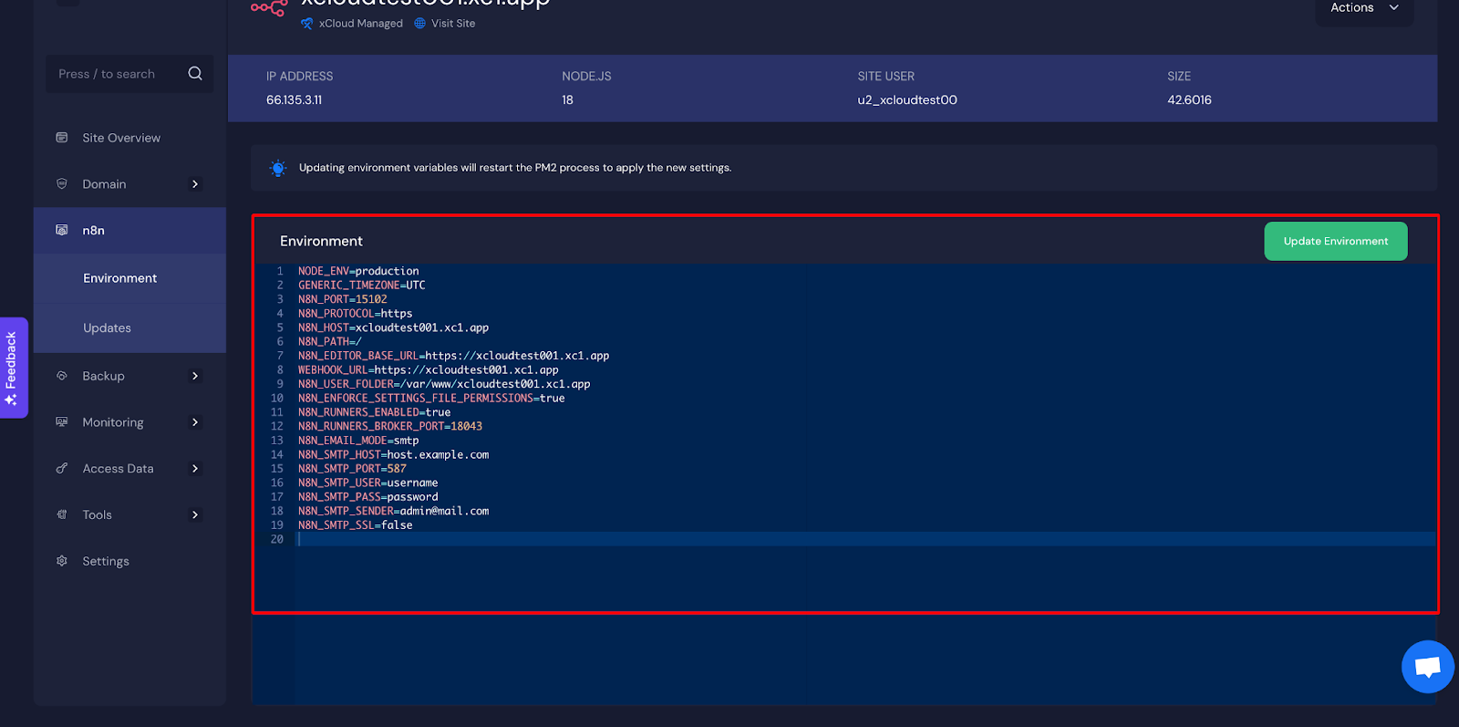 Set Up SMTP for n8n