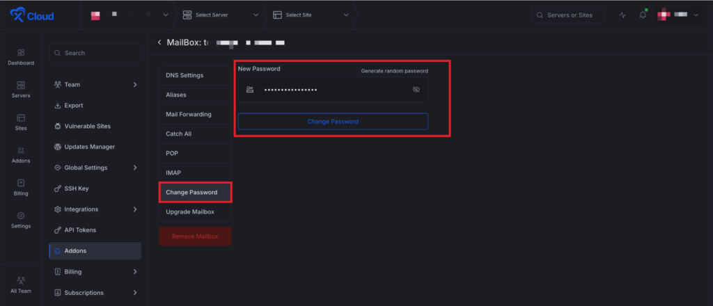 Set Up xCloud MailBox Addon