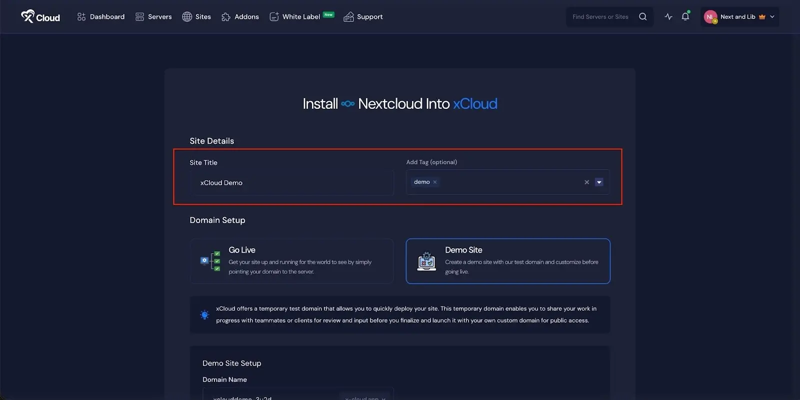How to Set Up Nextcloud with One Click