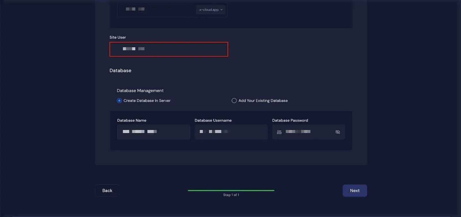 Install Umami with xCloud