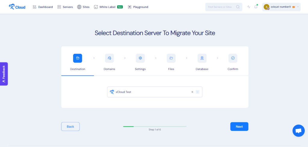 Create A New Site