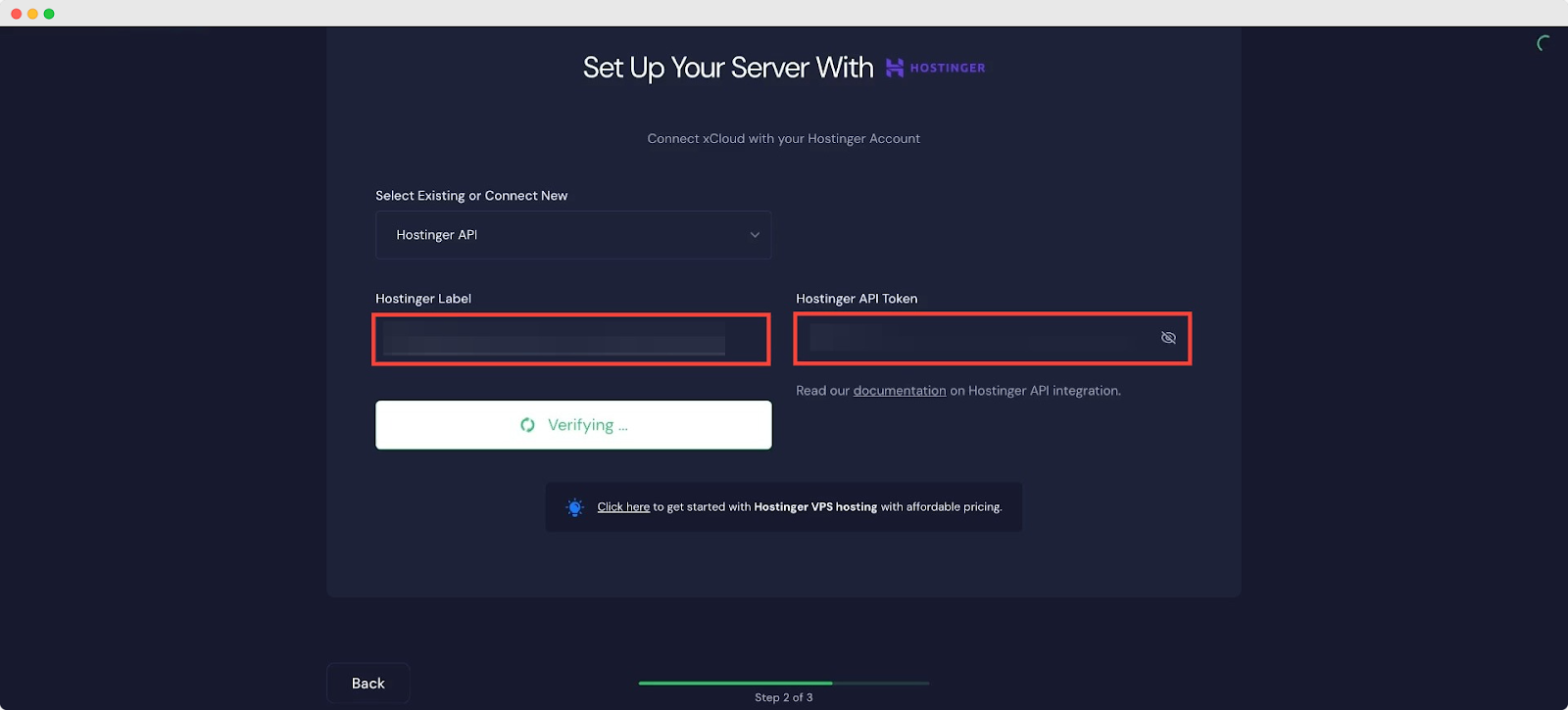 Set Up Hostinger Server