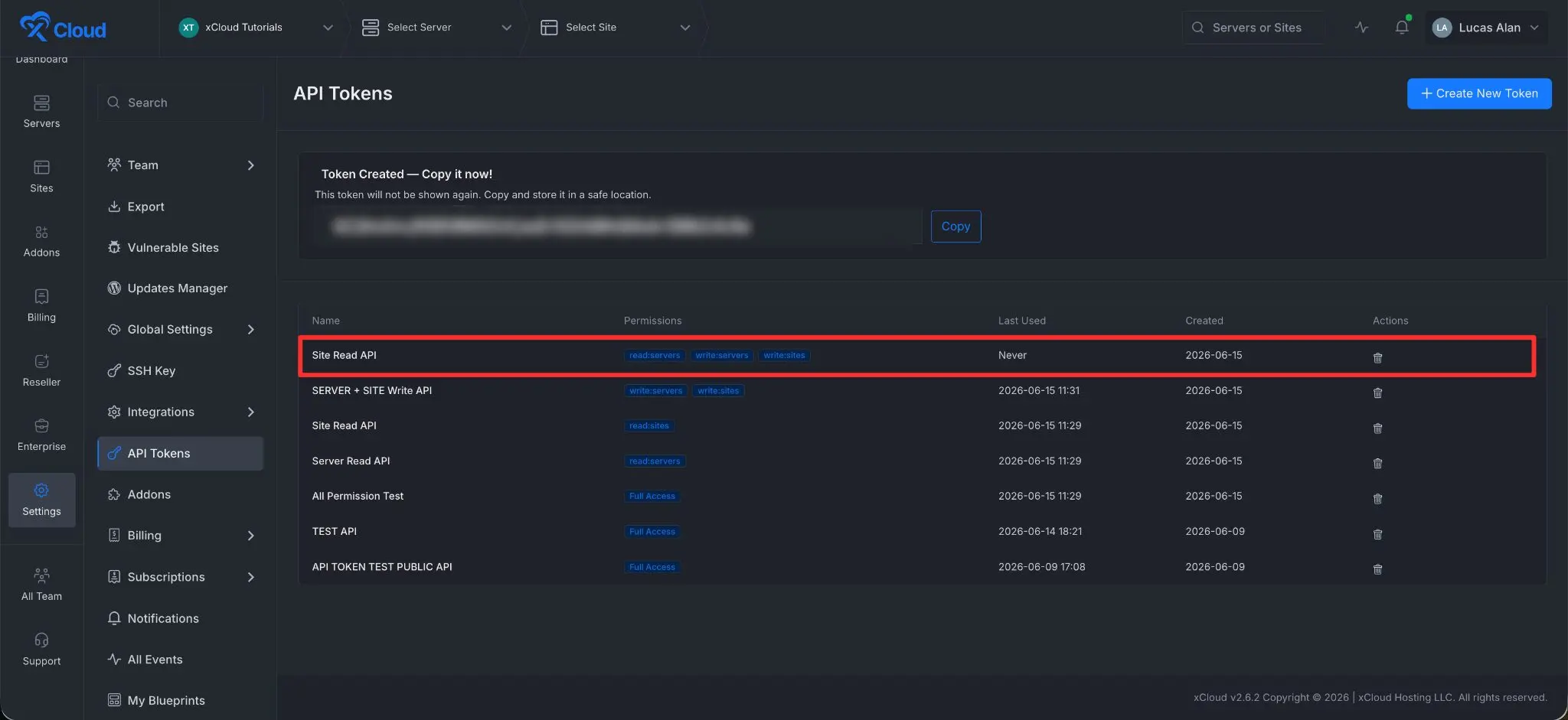 Access the xCloud API