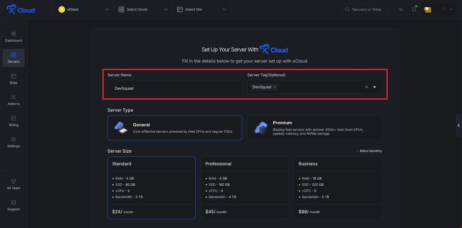 Deploy Hermes Agent with xCloud